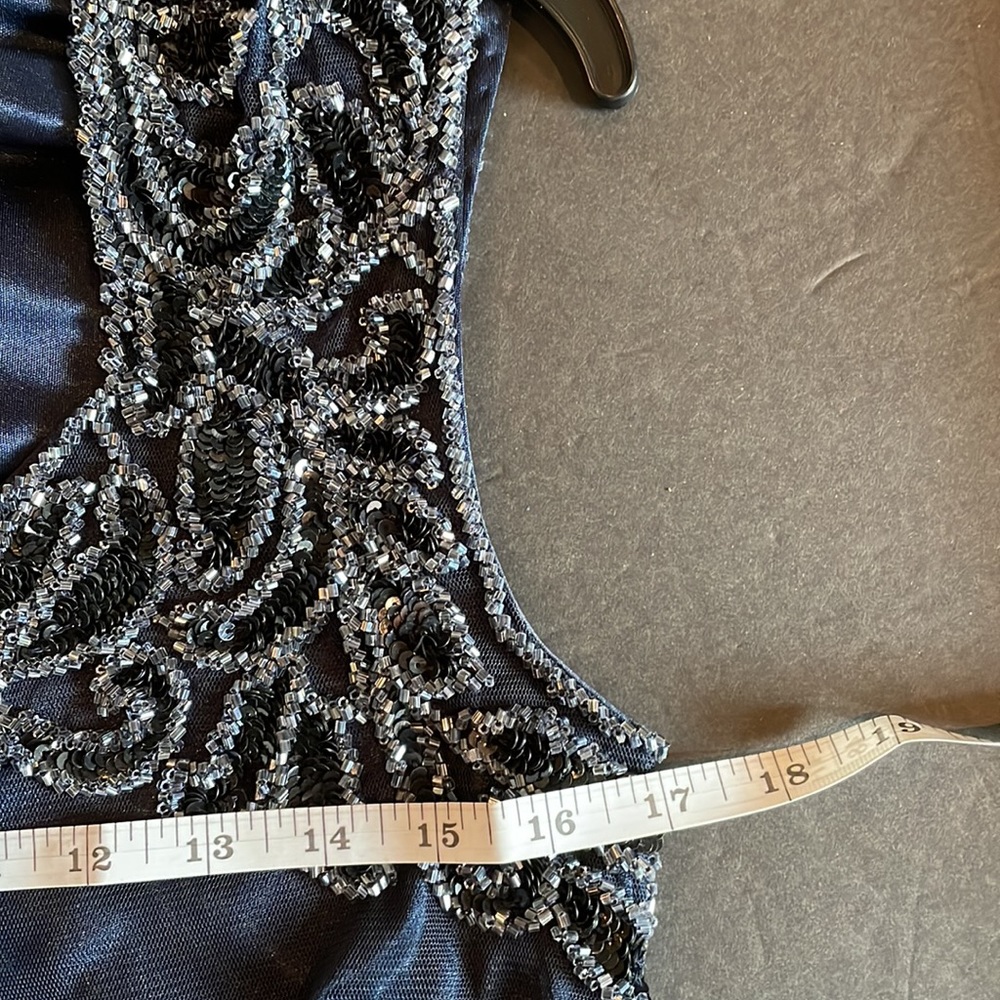 JKARA navy beaded formal gown - Picture 10 of 10